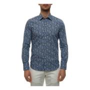 Overhemd Canali , Blue , Heren