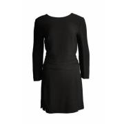 Pre-owned Silk dresses Chloé Pre-owned , Black , Dames