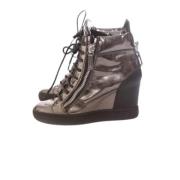 Voldoende lederen sneakers Giuseppe Zanotti Pre-owned , Brown , Dames