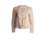 Pre-owned Silk outerwear Proenza Schouler Pre-owned , Orange , Dames