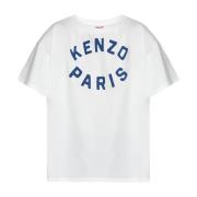 Bedrukt T-shirt Kenzo , White , Dames