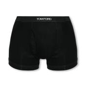 Boxers met logo Tom Ford , Black , Heren