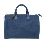 Pre-owned Leather louis-vuitton-bags Louis Vuitton Vintage , Blue , Un...