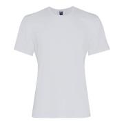 Stretch katoenen jersey T-shirt Boggi Milano , White , Heren