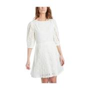 Bohemian Romantische Lange Mouw Jurk See by Chloé , Beige , Dames