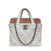 Portobello Editie Su?de Handtas Chanel Vintage , Pink , Dames