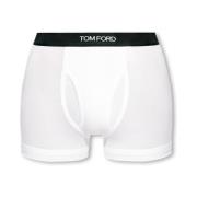 Boxershorts met logo Tom Ford , White , Heren