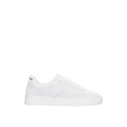 Witte Ripple Sneakers Moderne Man Filling Pieces , White , Heren