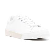 Klieke witte leren sneakers Marni , White , Dames