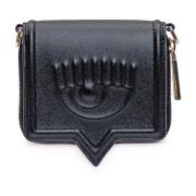 Zwarte portemonnee met afneembare ketting Chiara Ferragni Collection ,...