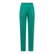 Hoge taille broek Forte Forte , Green , Dames