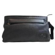 Pre-owned Leather gucci-bags Gucci Vintage , Black , Unisex