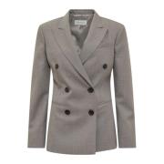 Stijlvolle Grijze Blazer voor Vrouwen Armarium , Gray , Dames