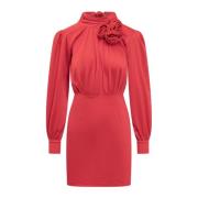 Roze Jurk Actualee , Red , Dames