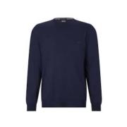Stijlvolle Crewneck Sweater Upgrade Hugo Boss , Blue , Heren