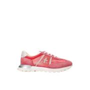 Klassieke Logo Patch Sneakers Premiata , Pink , Dames