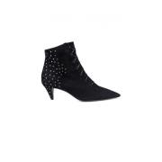 Heeled Boots Saint Laurent , Black , Dames