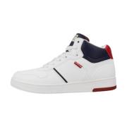 Stijlvolle Kick MID Sneakers Levi's , White , Dames