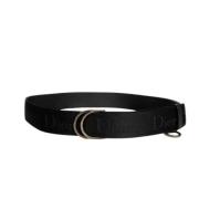 Pre-owned Leather belts Dior Vintage , Black , Dames