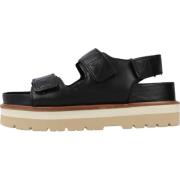 Sliders Clarks , Black , Dames