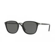 Zonnebril met stijl Persol , Black , Heren