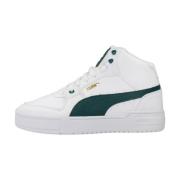 Stijlvolle Mid-Top Sneakers voor Mannen Puma , White , Heren