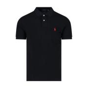 Zwarte Polo T-shirts en Polos Ralph Lauren , Black , Heren