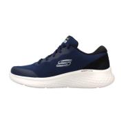 Stijlvolle Sneakers voor Moderne Man Skechers , Blue , Heren