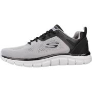 Track Sneakers voor Moderne Man Skechers , Gray , Heren