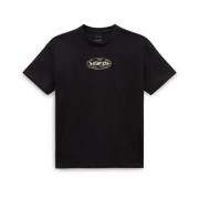 Oval Bloom T-Shirt Vans , Black , Dames