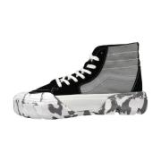 Moderne Sk8-Hi Sneakers voor Mannen Vans , Gray , Heren