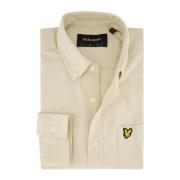 Casual Beige Overhemd Lyle & Scott , Beige , Heren