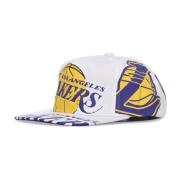 NBA In Your Face Deadstock HWC Cap Mitchell & Ness , White , Heren