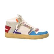 Patchwork High Top Sneakers Philippe Model , Multicolor , Heren