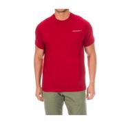 T-Shirts Hackett , Red , Heren