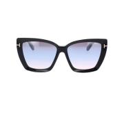 Vierkante zonnebril Scarlet Ft0920/S 01B Tom Ford , Black , Unisex