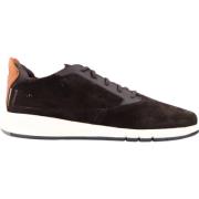 Moderne Aerantis Sneakers voor Mannen Geox , Brown , Heren