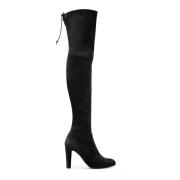 Highland Over-de-Knie Laarzen Stuart Weitzman , Black , Dames