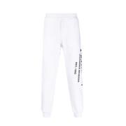 Multicolor Bedrukte Logo Joggingbroek Alexander McQueen , White , Here...