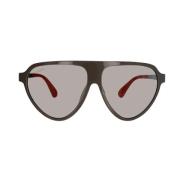 Pre-owned Fabric sunglasses Moncler Pre-owned , Gray , Dames