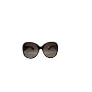 Pre-owned Plastic sunglasses Gucci Vintage , Brown , Dames