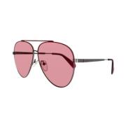 Pre-owned Metal sunglasses Moncler Pre-owned , Gray , Dames