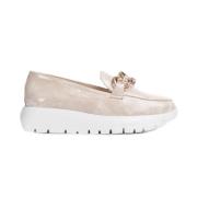 Iris Tie Dye Patent Leren Moccasin Wonders , Beige , Dames