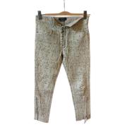 Pre-owned Cotton bottoms Isabel Marant Pre-owned , Beige , Dames