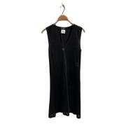 Pre-owned Viscose dresses Chanel Vintage , Black , Dames