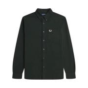 Oxford Overhemd Regular Fit Fred Perry , Green , Heren