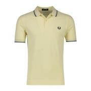 Gele poloshirt met korte mouw Fred Perry , Yellow , Heren