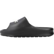 Sliders Lacoste , Black , Dames