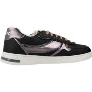 Stijlvolle damessneakers Geox , Black , Dames