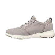 Stijlvolle Nebula S Damessneakers Geox , Gray , Dames